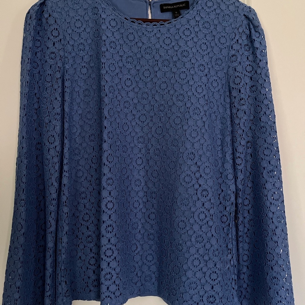 Banana Republic Blue Blouse